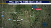 Semi-truck driver flees scene of fatal crash involving motorcycle: Charges