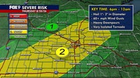 Minnesota weather: Patchy sun, random showers, and stronger evening storms Thursday