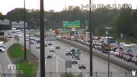 Crash closes I-494 near Highway 12 in Eden Prairie Monday evening