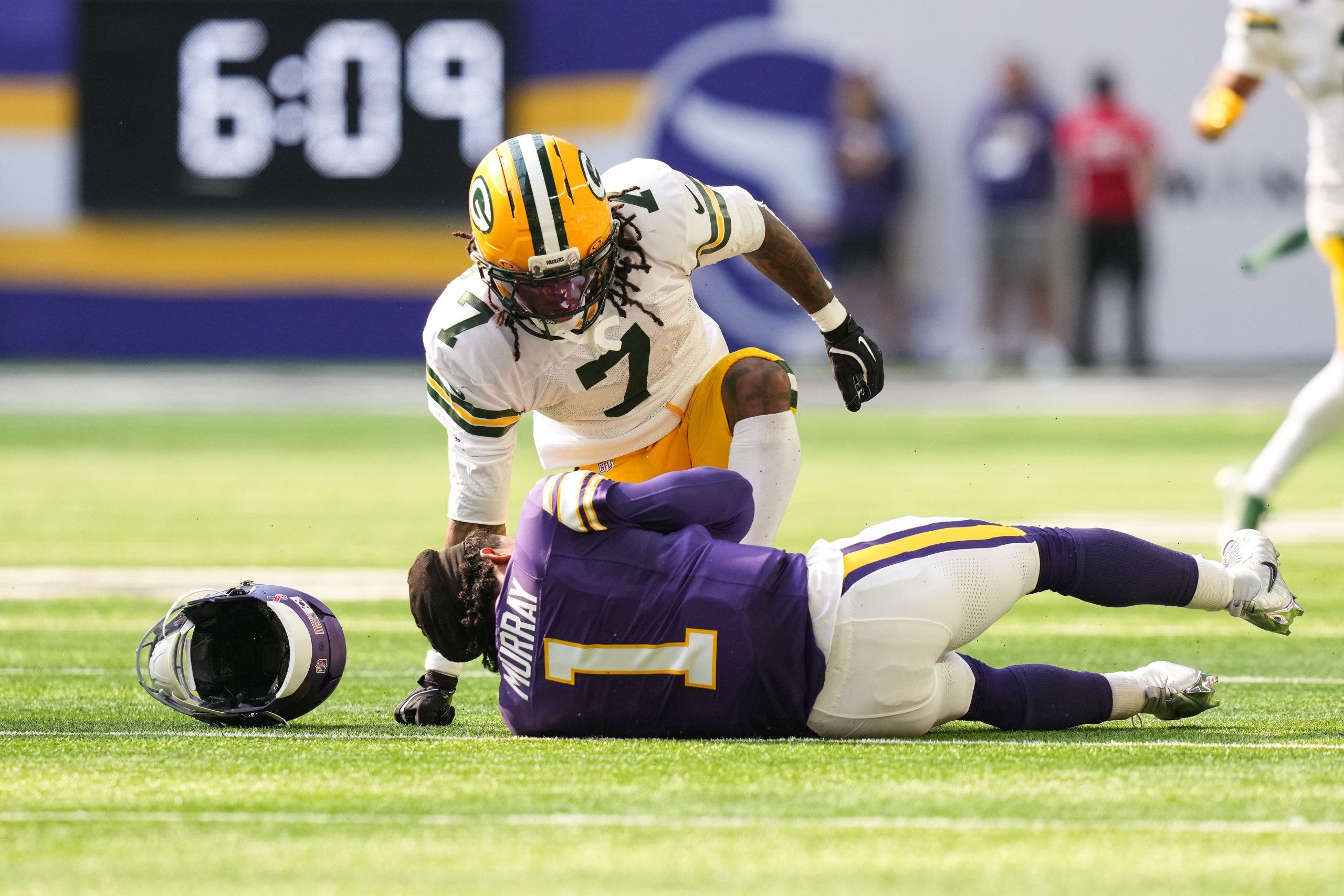 Kevin O’Connell: Hit that took Kyler Murray out ‘violent, physical,’ not dirty