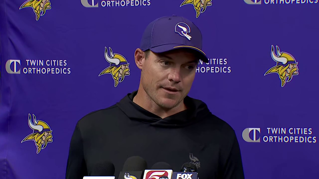 Vikings QB Kyler Murray limited in practice, Jordan Mason placed on short term IR