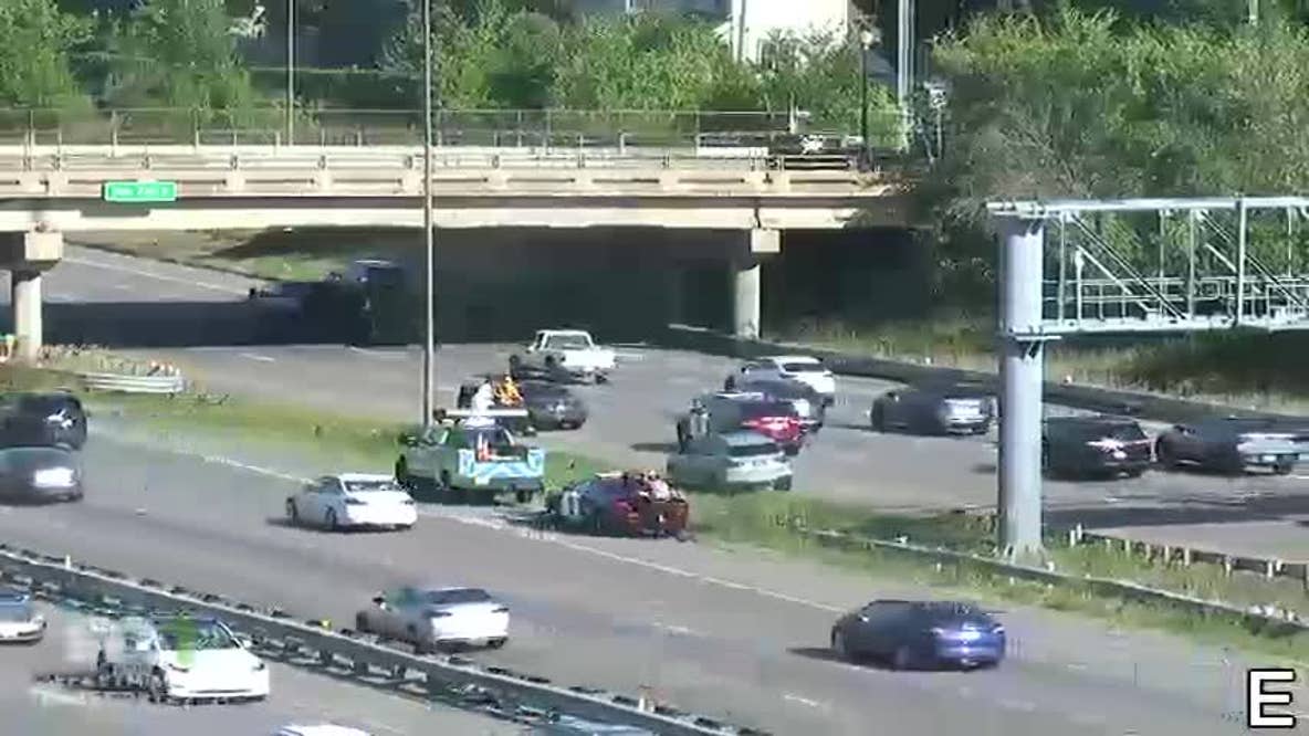 New video shows aftermath of Minneapolis Interstate 94 shooting