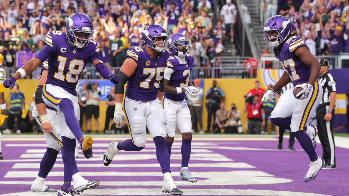Vikings rally for 39-22 win over Packers after Kyler Murray leaves with concussion