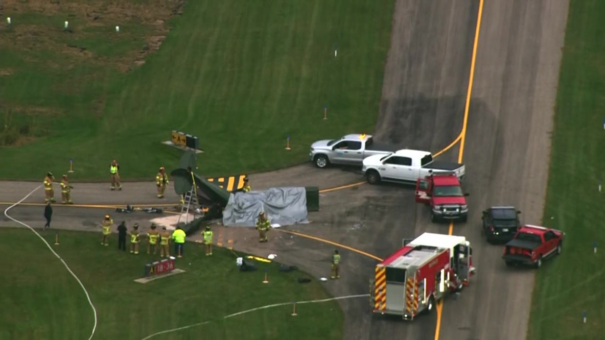2 aboard plane that crashed at Buffalo Municipal Airport