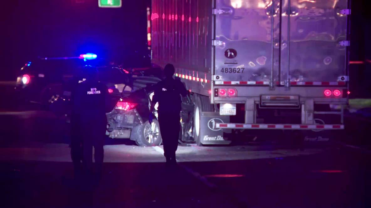 Minneapolis crash: 3 dead, 4 hospitalized after car hits semi