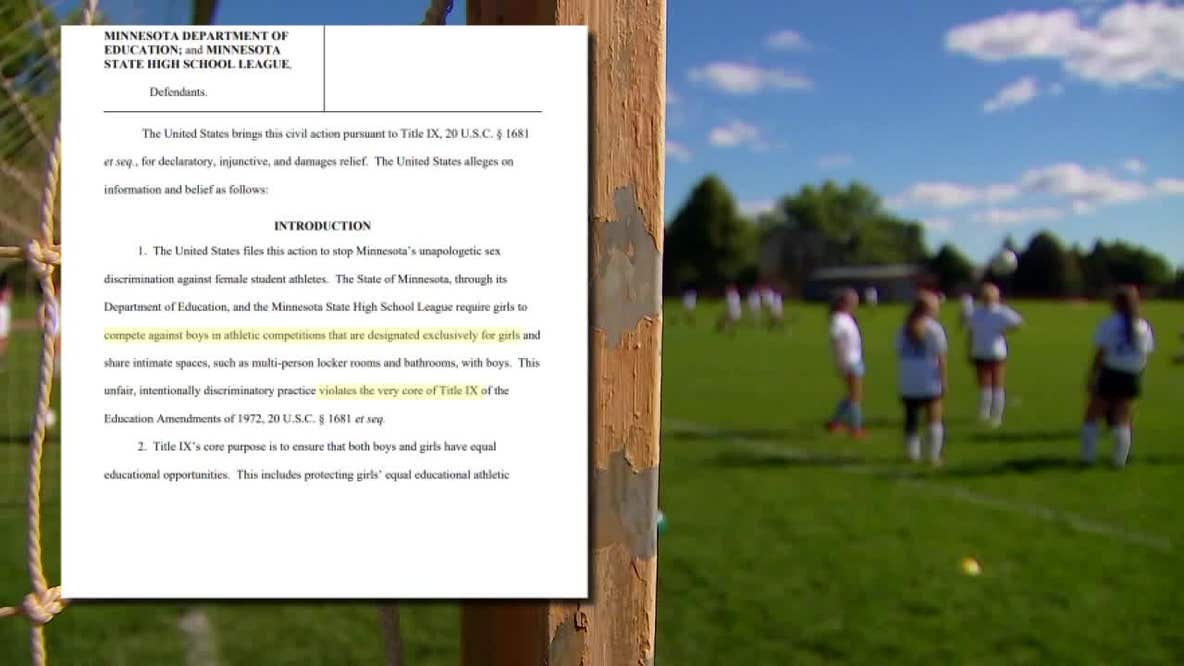 Hearings set for 2 lawsuits over Minnesota transgender athlete policy