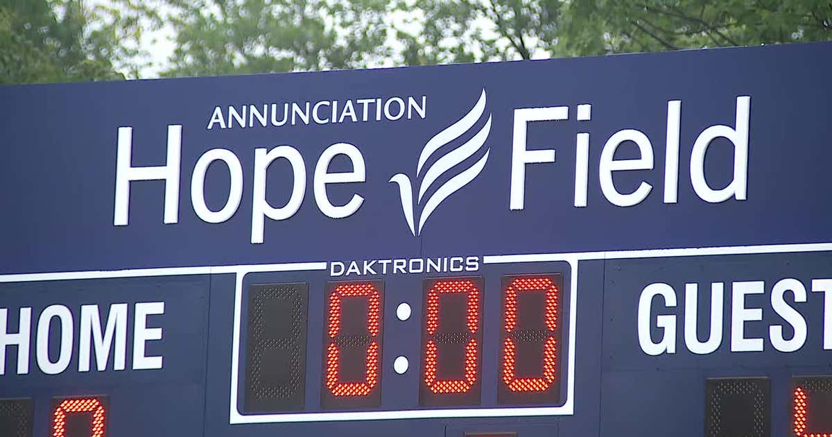 Hope Field opens at Annunciation: Twins, Target fund wiffle ball field renovation