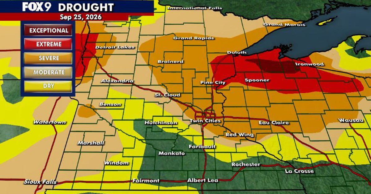 Minnesota drought: Recent rain brings improvement to Twin Cities, southern Minnesota