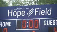 Hope Field opens at Annunciation: Twins, Target fund wiffle ball field renovation