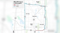 I-394 closure will affect commute into downtown Minneapolis Sept. 18-21