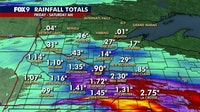 Here's how much rain the Twin Cities got Friday night into early Saturday
