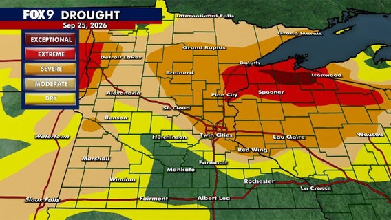 Minnesota drought: Recent rain brings improvement to Twin Cities, southern Minnesota