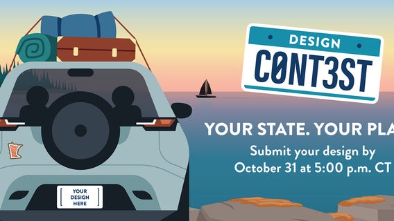 MN State Parks license plate contest accepting design entries