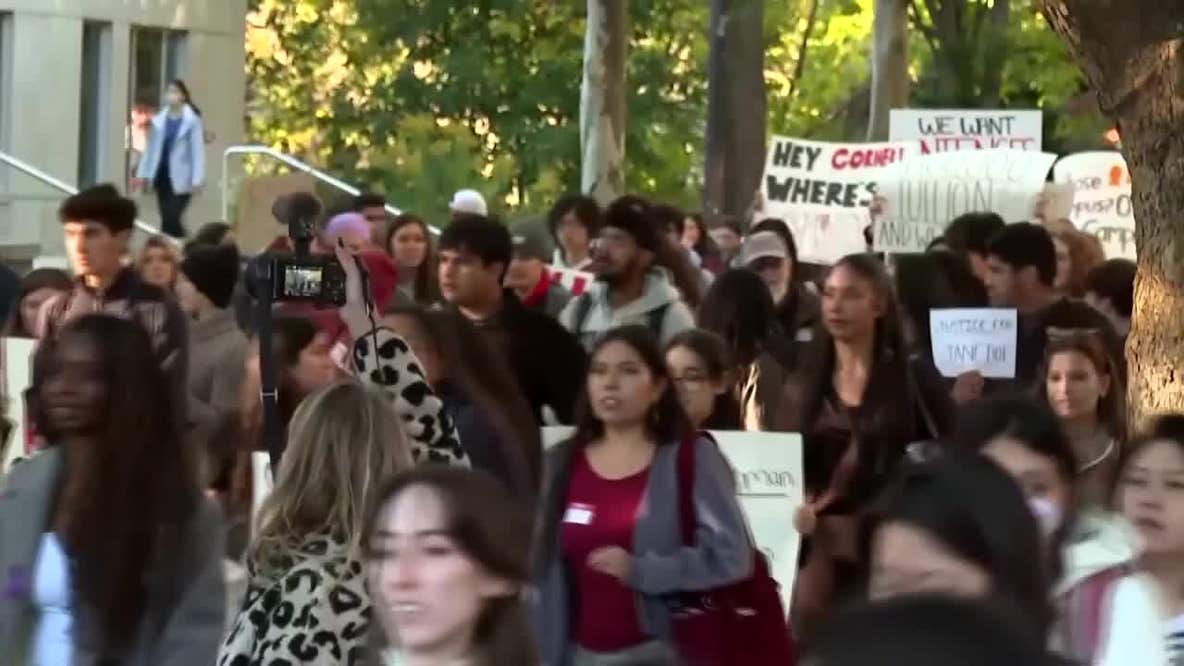 Minnesota survivors rally with Cornell 7 victim, say campuses must do more