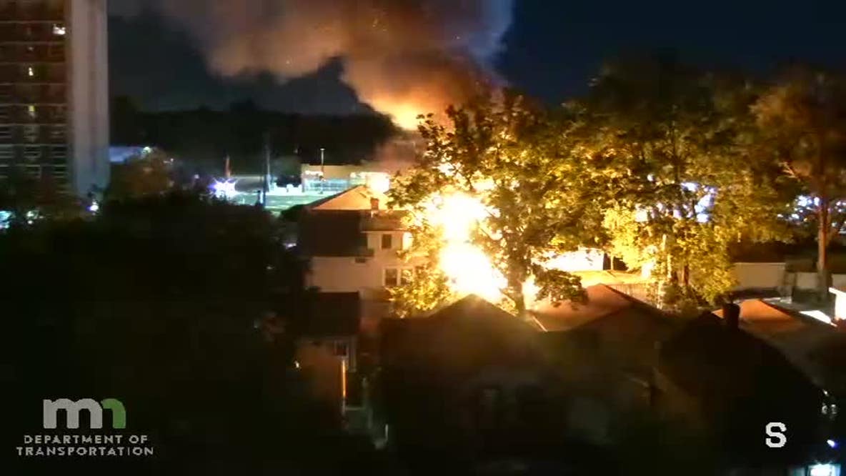 Minneapolis house fire: 3 people rescued by State Trooper, firefighters
