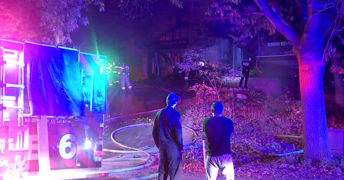 Bloomington garage fire: 1 firefighter evaluated, cause under investigation