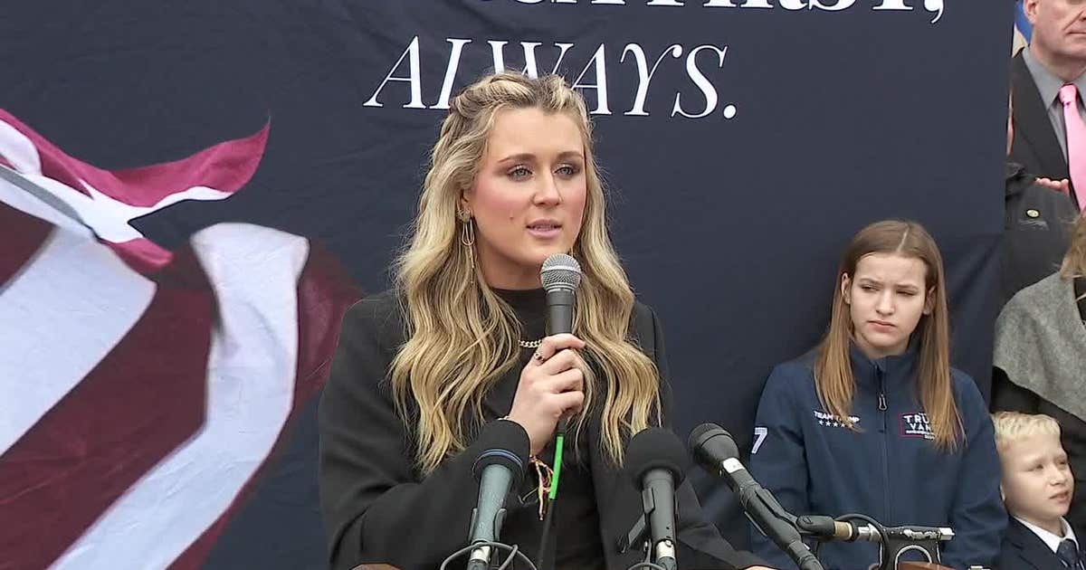 Riley Gaines U of M speech: Protesters say 'bigotry' isn't welcome, supporters dismiss 'petulant tantrums'