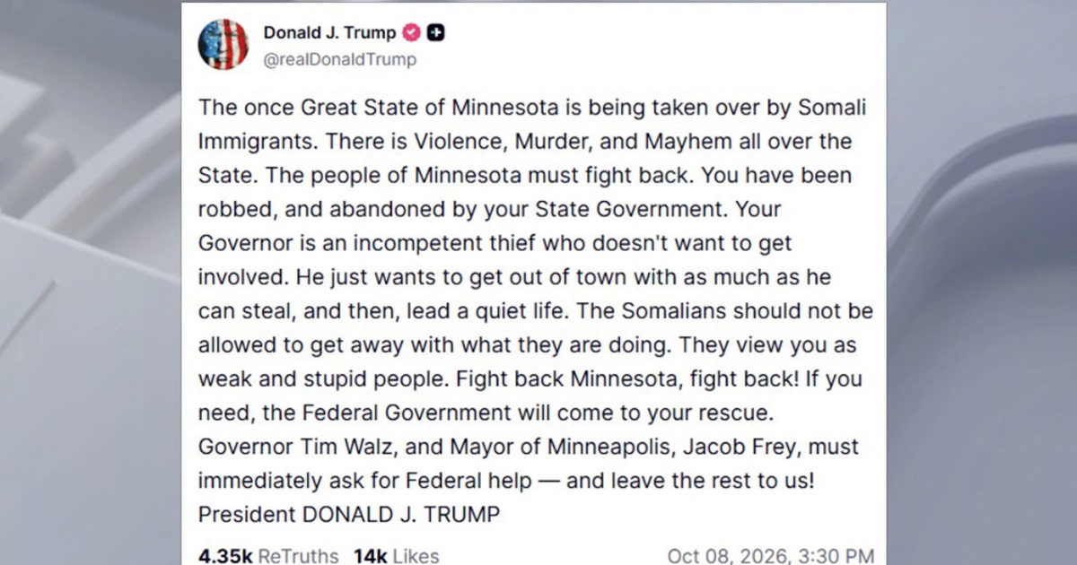 Trump comments on Somalis in Minnesota condemned by local leaders
