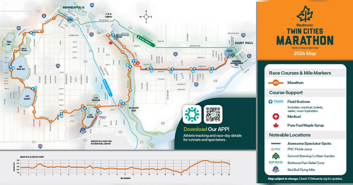 Twin Cities marathon traffic: What to know before race starts on Sunday