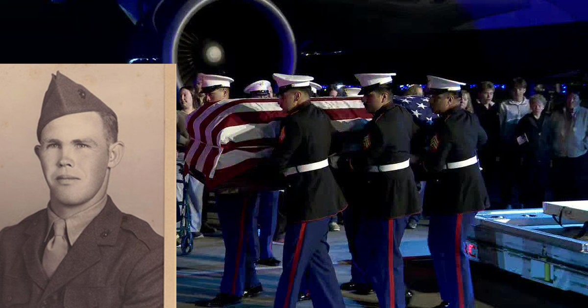 Remains of World War II marine returned home to Minnesota