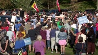 Minneapolis supporters rally for Ilhan Omar after D.C. home search