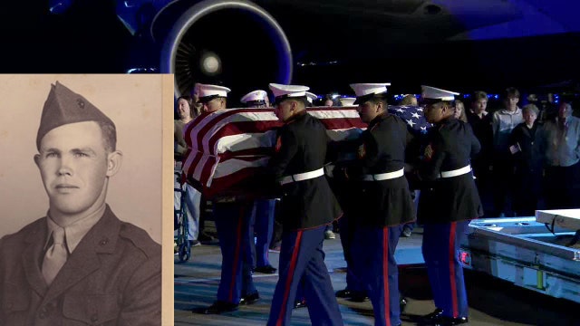 Remains of World War II US Marine veteran returned home to Minnesota