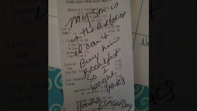 Woman finds touching note on McDonald's receipt: 'I can't buy my son breakfast so I bought yours'