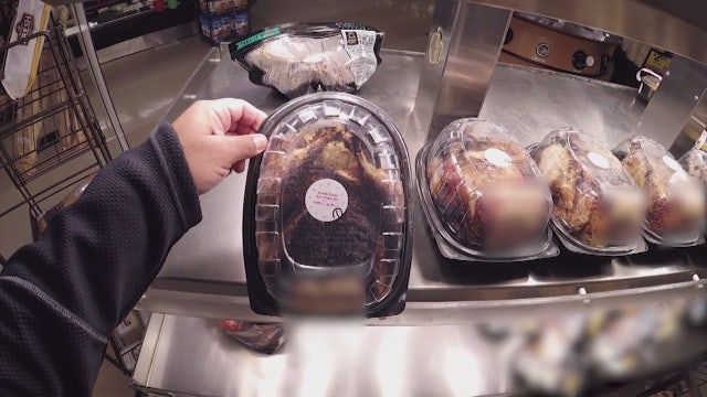 For grocery store rotisserie chicken, there's a food safety 'danger zone'