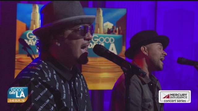 Baby Bash & Frankie J. perform live on Good Day LA + backstage interview