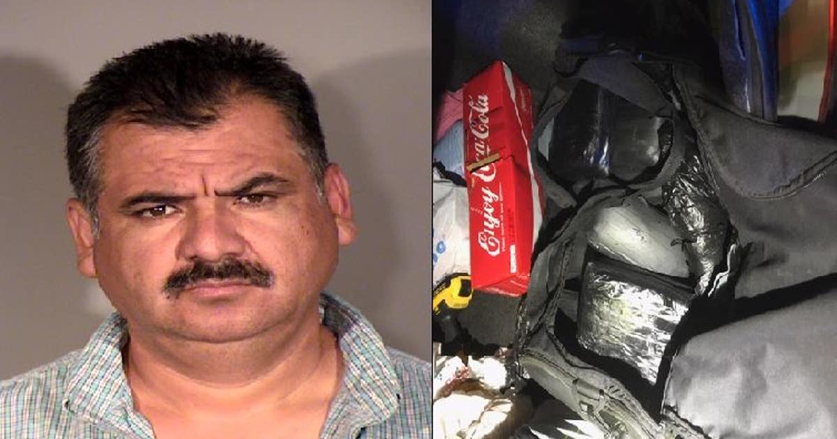 Man arrested after Ventura County deputy discovers 67 pounds of meth ...