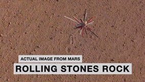 NASA honors 'Rolling Stones' band by naming a Mars rock after them