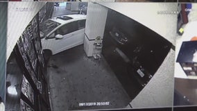 Vehicle plows into Paramount restaurant