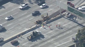 Crash shuts down northbound 57 Freeway in Anaheim