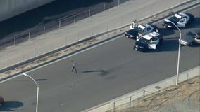 Four arrested after pursuit in connection with armed robbery in Beverly Hills