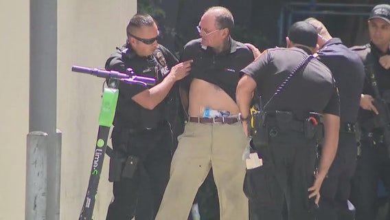 Suspect in custody after robbing armored vehicle in Santa Monica, causing chaos near Third Street Promenade