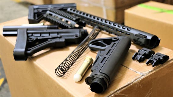 Customs agents seize 52,000 gun parts shipped illegally from China to U.S.