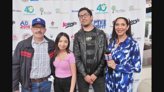 Wednesday's Child: Mini-reunion at Dodger Stadium with Wednesday's Child adoptive families