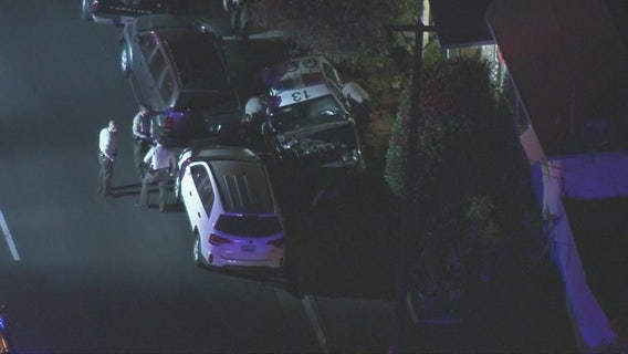 Deputy, 2 others injured in violent crash in Bellflower area