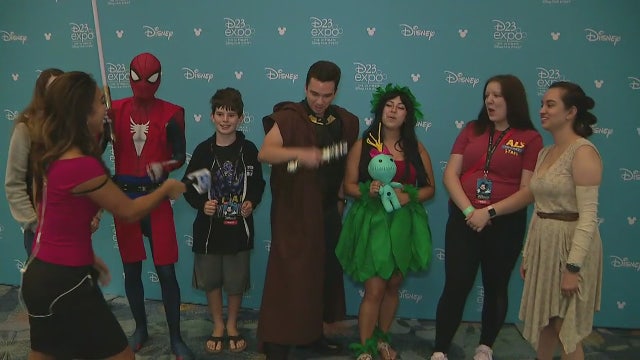 Biennial D23 Disney fan convention opens in Anaheim