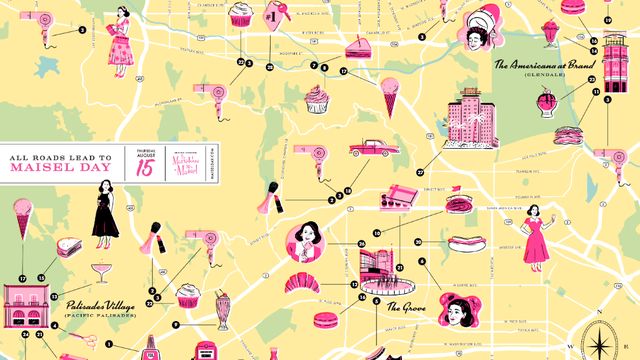 Score great deals in L.A. in honor of Amazon's 'Maisel Day'