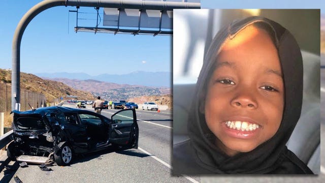 7-year-old twin killed after van strikes stalled car on 241 Toll Road in Orange County