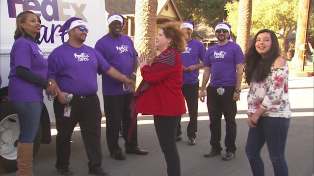 Wednesday's Child and FedEx deliver a holiday surprise