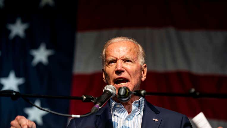 CLEAR LAKE, IOWA - August 9: 2020 Democratic candidate for President former Vice President Joe Biden speaks to Iowa voters at the 2019 Iowa Democratic Wing Ding in Clear Lake, Iowa on Friday August, 9, 2019. (Photo by Melina Mara/The Washington Post via Getty Images)