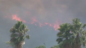 Schools closed, more evacuations issued as firefighters battle wildfire in La Cresta