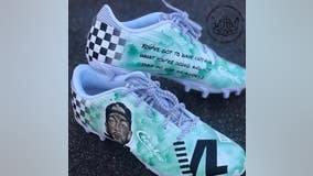 NFL star DeSean Jackson to auction off pre-game cleats to honor Nipsey Hussle