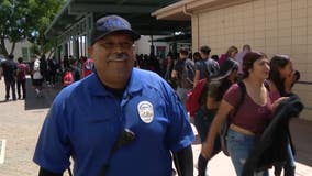 School Standouts: Santa Ana High School security guard goes above and beyond for students