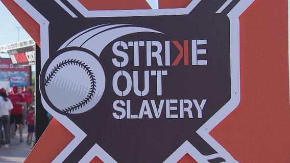 L.A. Angels bring awareness to human trafficking with event 'Strike out Slavery'