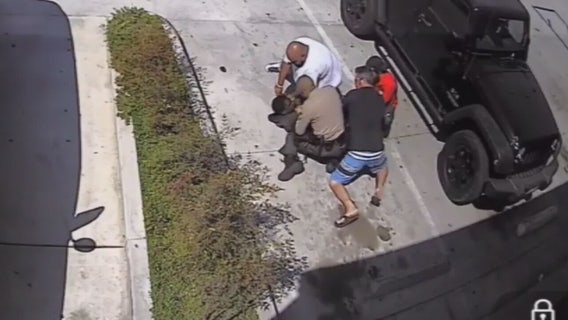 Good Samaritans jump in to help deputy in need in La Mirada