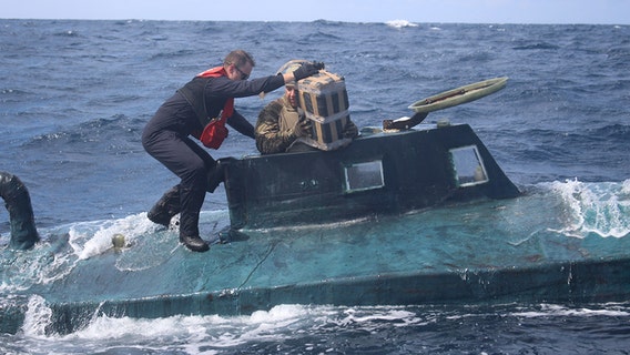 Coast Guard crew from Jacksonville intercepts narco sub carrying $165 million in cocaine