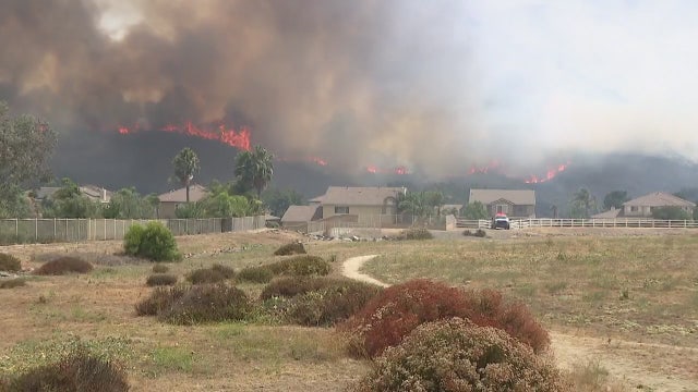 Firefighters make progress on Tenaja Fire burning near Murrieta; evacuation orders lifted